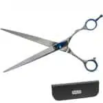 Прямі ножиці для стрижки собак Davis Extreme Edge BLUE Straight