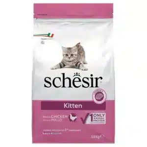 Сухий корм для кошенят Schesir Cat з куркою