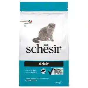 Сухий корм для дорослих котів Schesir Cat з рибою