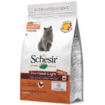 Schesir Cat Sterilized & Light ШЕЗІР СТЕРИЛІЗОВАНІ ЛАЙТ КУРКА сухий монопротеїновий корм для стерилізованих кішок та кастрованих котів, для котів схильних до повноти