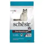 Сухий корм для стерилізованих котів Schesir Cat Sterilized & Light з рибою