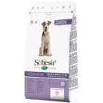 Сухой корм для пожилых собак средних пород Schesir Dog Medium с курицей