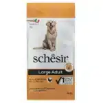 Сухий корм для дорослих собак великих порід Schesir Dog з куркою, 12 кг