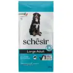 Сухой корм для взрослых собак крупных пород Schesir Dog с рыбой, 12 кг
