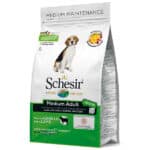 Schesir Dog Medium Adult Lamb ШЕЗІР ДОРОСЛИЙ СРЕДНІХ ЯГНЯ сухий монопротеїновий корм для дорослих собак середніх порід