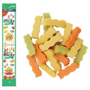 Ласощі DoggyMan Wave Shaped Cheese Snack Mixed Flavor для собак, 80 г