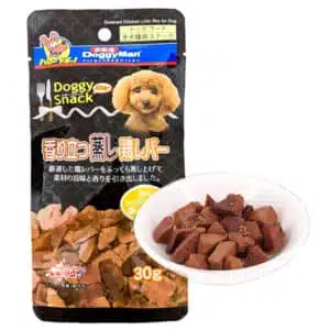 Ласощі DoggyMan Steamed Chicken Liver Bits для собак, 30 г