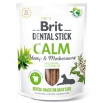 Ласощі для собак Brit Dental Stick Calm з коноплями та пустирником​, 7 шт
