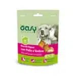 Ласощі OASY Treats з куркою і овочами для собак, 80 г