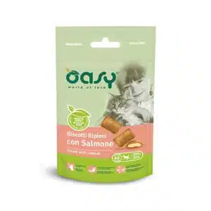 Ласощі Oasy з лососем для котів, 60 г