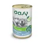 Вологий корм для дорослих собак Oasy One Protein Formula Adult Medium Large з ягням, 400 г