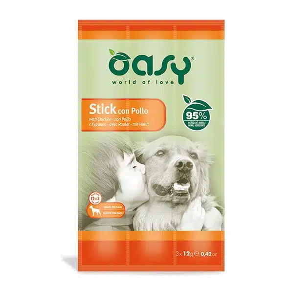 Ласощі Oasy Stick з куркою для собак