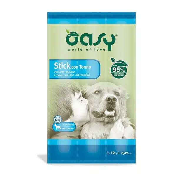 Ласощі Oasy Stick з тунцем для собак