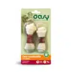 Ласощі Oasy Chewy Bone M з качкою для собак