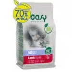 Сухий корм для дорослих котів Oasy Lifestage Adult з ягням