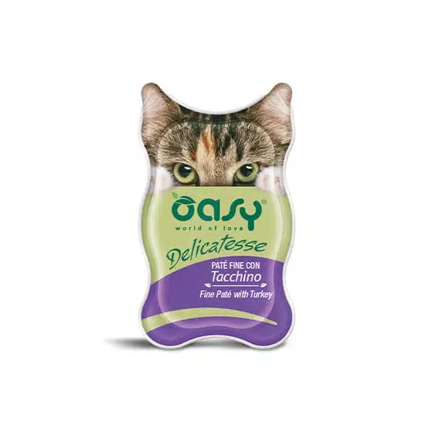 Паштет Делікатес OASY Adult з індичкою 85 г