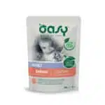 Вологий корм для дорослих котів Oasy Adult з лососем, 85 г