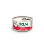 Вологий корм для котів OASY з телятиною, 85 г