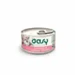 Вологий корм для котів OASY з лососем, 85 г