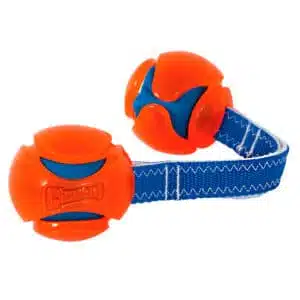 Іграшка Chuckit! Hydrosqueeze Duo Tug 2 м'ячі з ременем для великих собак