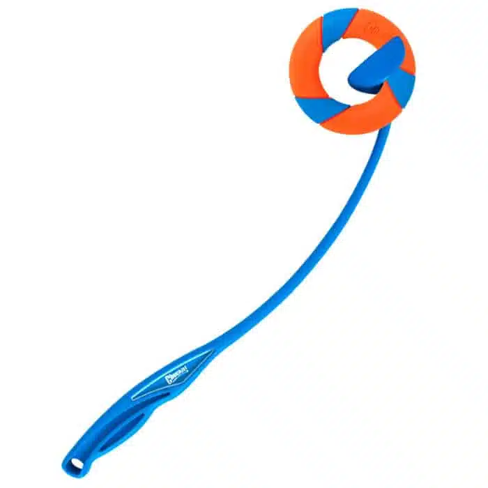 Іграшка CHUCKIT! RING CHASER LAUNCHER катапульта з кільцем для собак