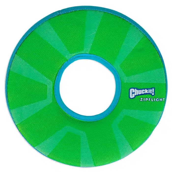 Іграшка CHUCKIT! ZIPFLIGHT MAX GLOW літаючий диск, що світиться у темряві, для собак середніх розмірів