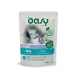 Вологий корм для дорослих котів Oasy Adult з тунцем, 85 г