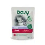 Вологий корм Oasy Adult з ягням для дорослих котів, 85 г