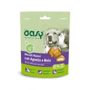 Ласощі OASY Treats з ягням і яблуком для собак, 80 г