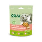 Лакомство для собак OASY TREATS Лосось и черника 80г