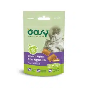 Ласощі OASY Treats з ягням для котів, 60 г