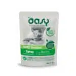 Вологий корм для стерилізованих котів Oasy Adult Sterilized з індичкою, 85 г