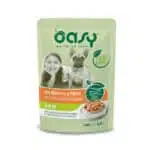 Вологий корм Oasy One Protein Formula Adult для собак з лососем і картоплею, 100 г