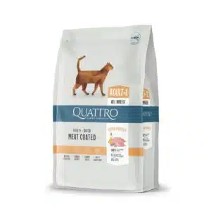 Сухий корм Quattro Cat Adult для дорослих котів з птицею