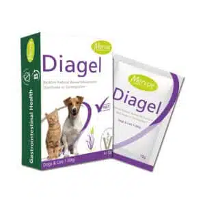 Diagel Діагель при діареї та запорі для собак і котів, 4 шт x 10 г