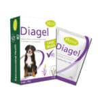 Diagel (Діагель) – Харчова добавка для лікування діареї та запору у собак великих порід 4 шт x 20 г