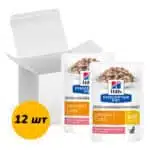 Вологий корм Hill's Prescription Diet c/d з лососем для котів, 85 г