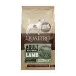Quattro Adult Lamb Small Breed корм для дорослих собак дрібних порід з ягням
