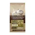 Quattro Puppy Duck Small Breed для щенков, беременных и лактирующих самок мелких пород с уткой