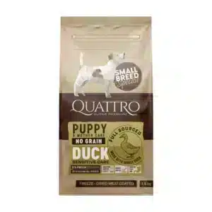 Сухий корм Quattro Puppy Duck Small Breed з качкою для цуценят малих порід