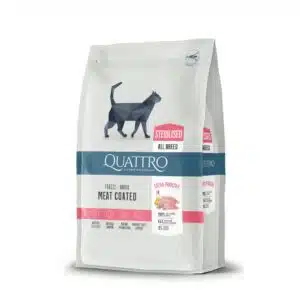 Сухий корм для стерилізованих котів Quattro Cat Sterilized з птицею