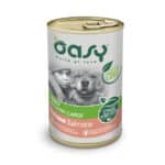 Вологий корм для собак OASY One Protein Formula Adult Medium/Large з лососем 400г