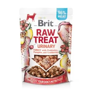 Ласощі Brit RAW Freeze-Dried Treat & Topper Urinary з індичкою для собак, 40 г
