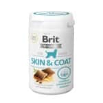 Витамины для собак Brit Vitamins Skin&Coat - для поддержания здоровой шерсти, 150г