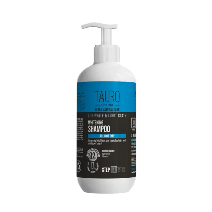 Відбілюючий шампунь TAURO PRO LINE Ultra Natural Care Whitening Shampoo