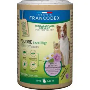 Пудра-репелент Laboratoire Francodex Repellent для собак та котів, 150 г