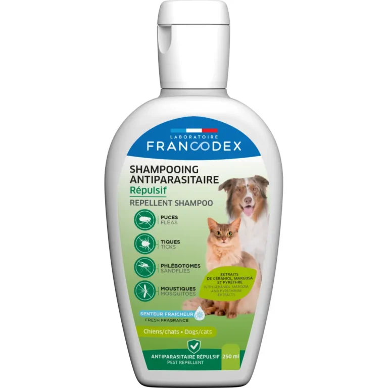 Шампунь-репелент Laboratoire Francodex Fresh Fragrance для собак та котів, 250 мл