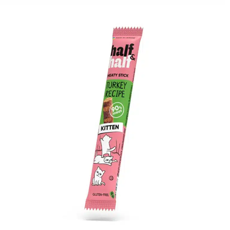 Ласощі Half&Half палички з індичкою для кошенят, 5 г