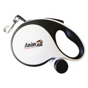 Рулетка-повідець AnimAll з диспенсером M для собак до 30 кг, 5 м
