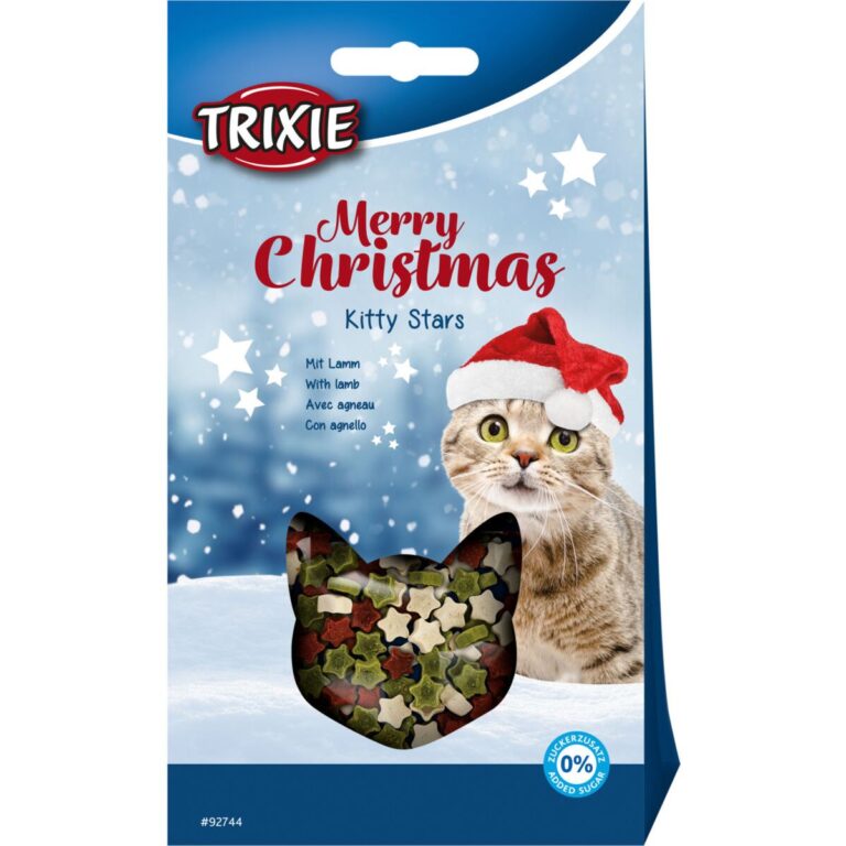 Ласощі Trixie Ritty Stars з ягням для котів, 140 г